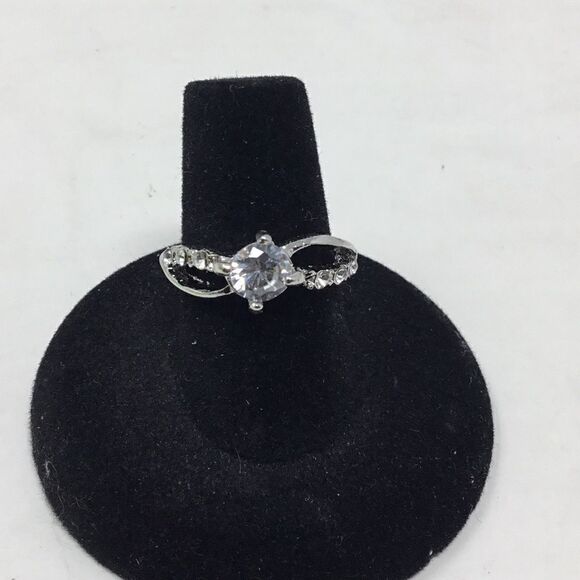 3/4 ct. CZ Intertwined Setting Fashion Ring (H15) - Picture 2 of 6